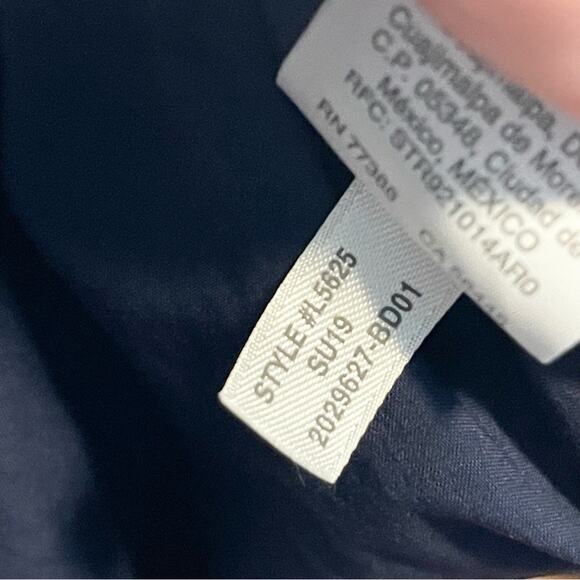 J. Crew 770 Stretch Chino Casual Pants Flat Front Men’s size 34 Blue - Picture 8 of 8